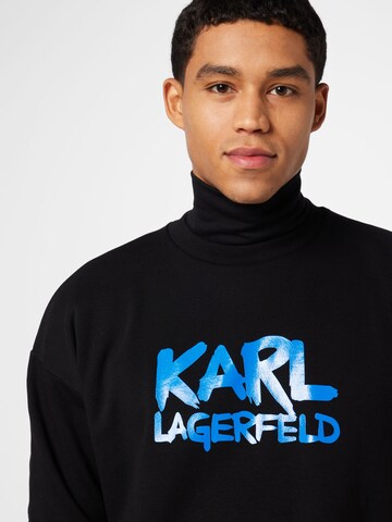 Felpa di Karl Lagerfeld in nero