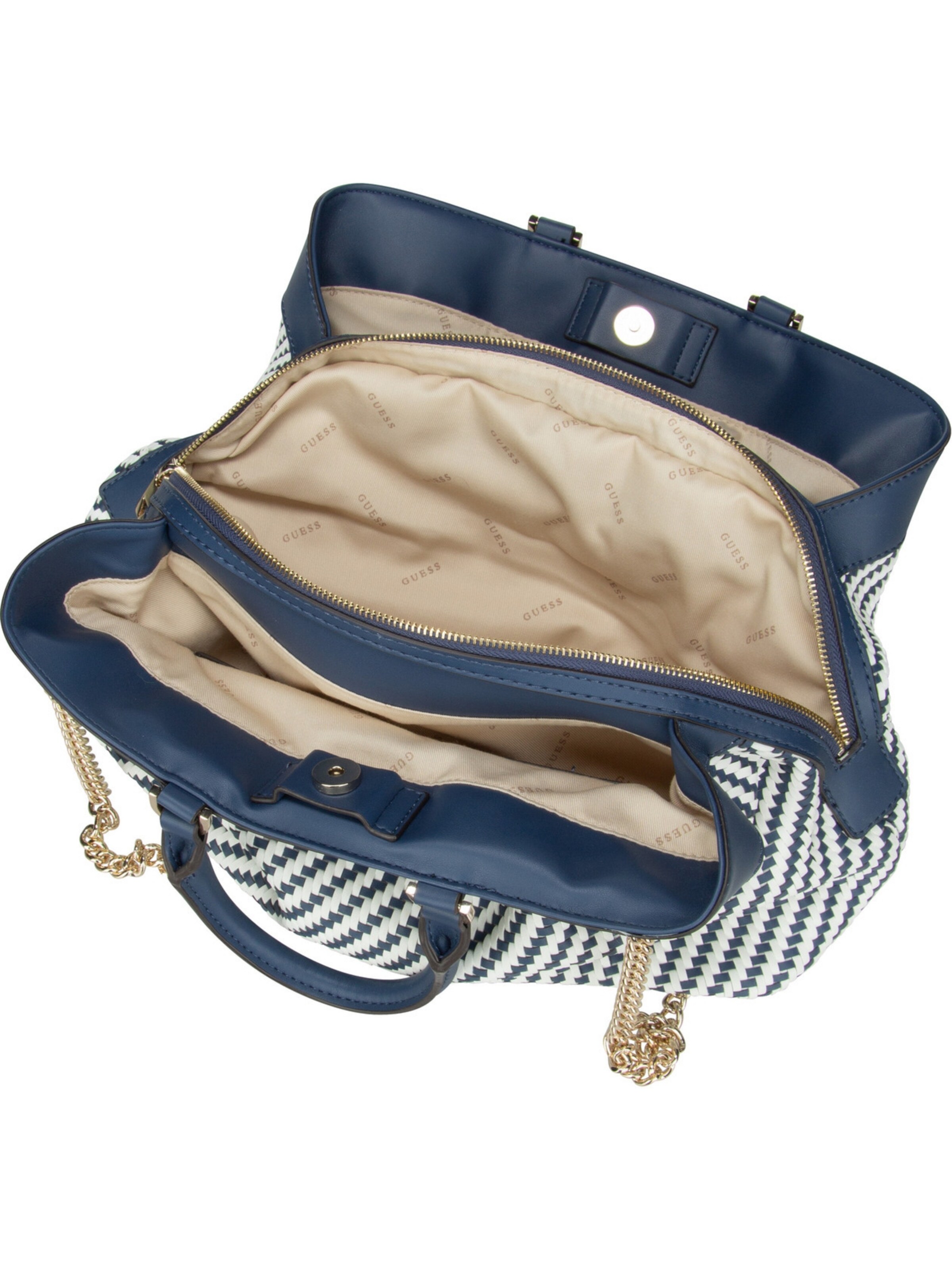 Frauen Taschen & Rucksäcke GUESS Handtasche 'Hassie' in Rauchblau - WZ41623 Frauen Taschen & Rucksäcke GUESS Handtasche 'Hassie' in Rauchblau - WZ41623