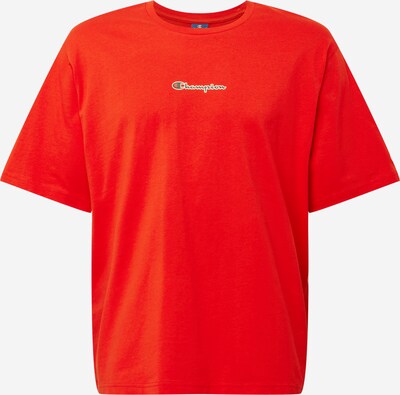 Champion Authentic Athletic Apparel T-Shirt en rouge / blanc, Vue avec produit