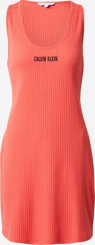 Calvin Klein Swimwear Šaty – červená: přední strana