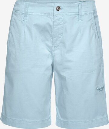 MAC Regular Cargo Pants in Blue: front