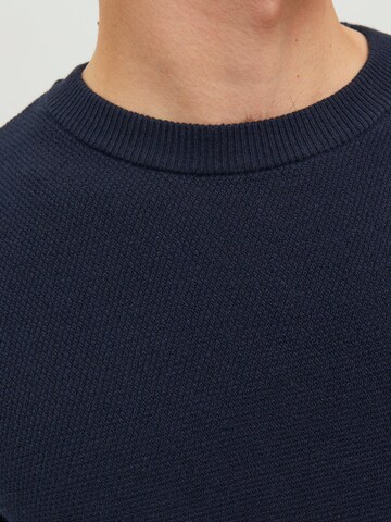 JACK & JONES Pullover 'ROB' in Blau