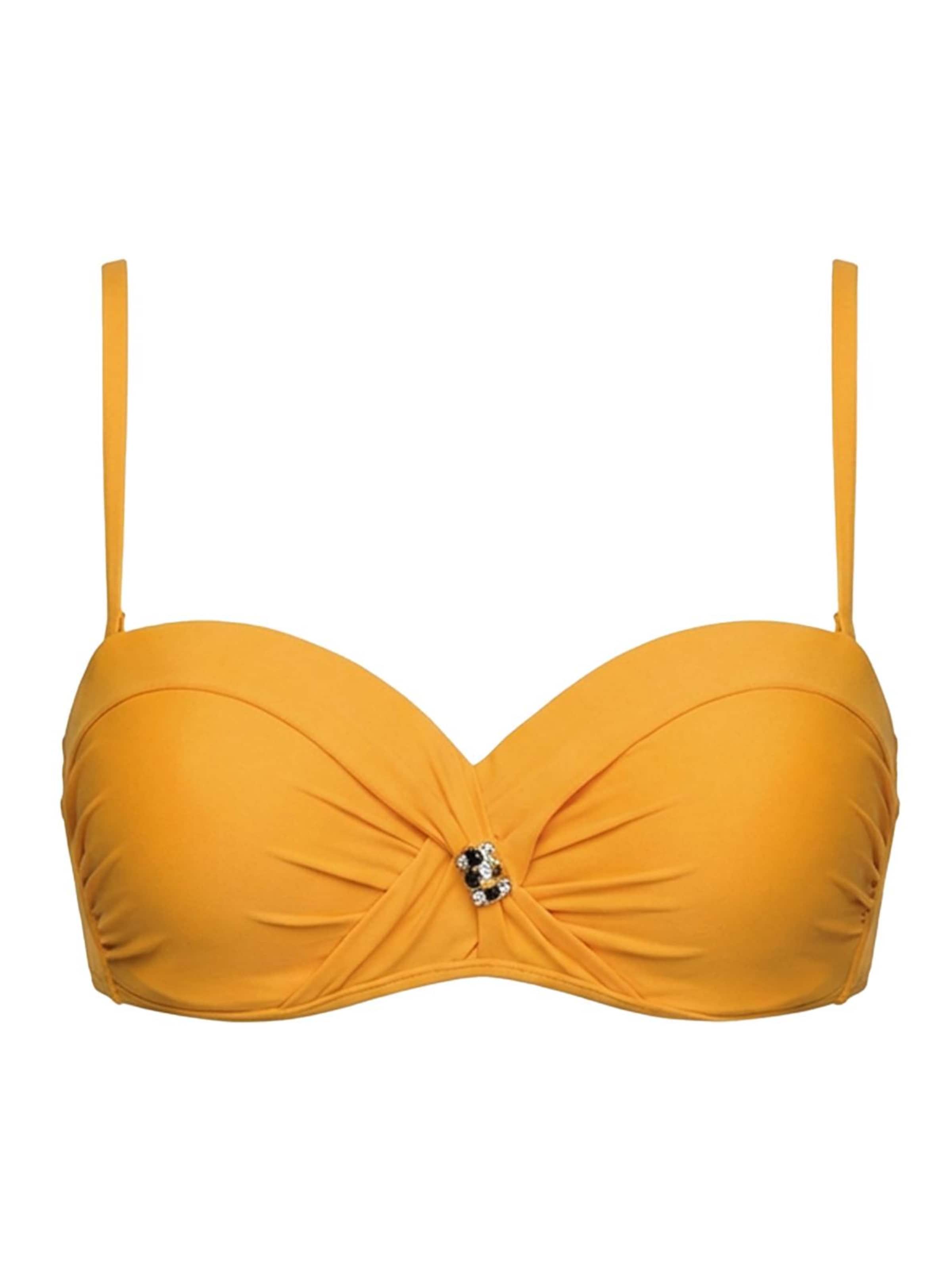 Push-up Top per bikini 'Sandie M-837 (1)' di Marko in giallo