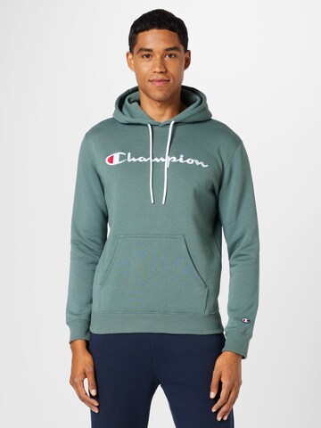 Champion Authentic Athletic Apparel Sweatshirt 'Classic' in Grün: Vorderseite