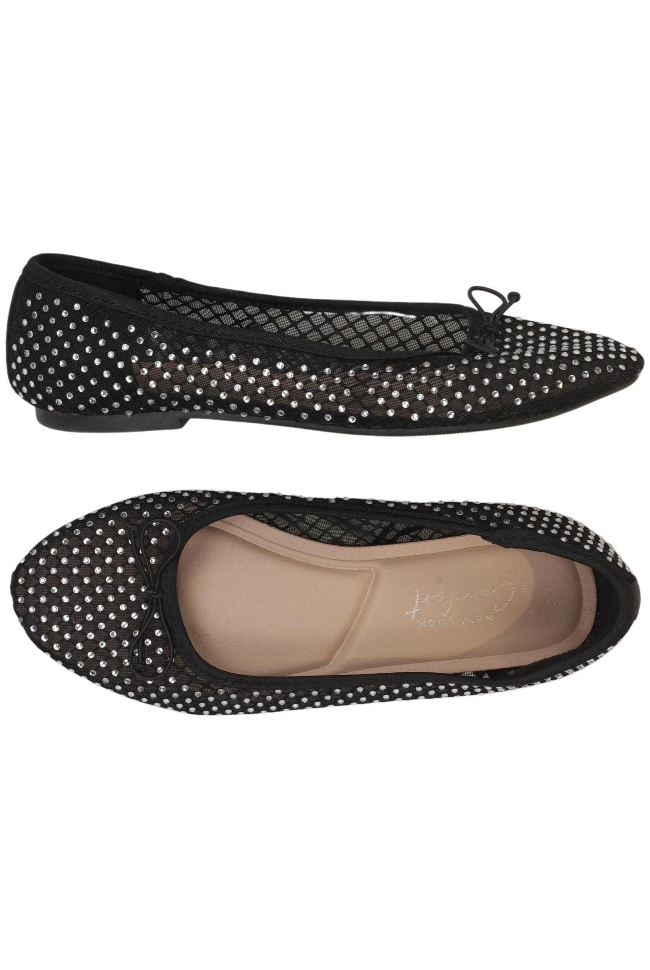 NEW LOOK Ballerina 37 in Schwarz: Vorderseite