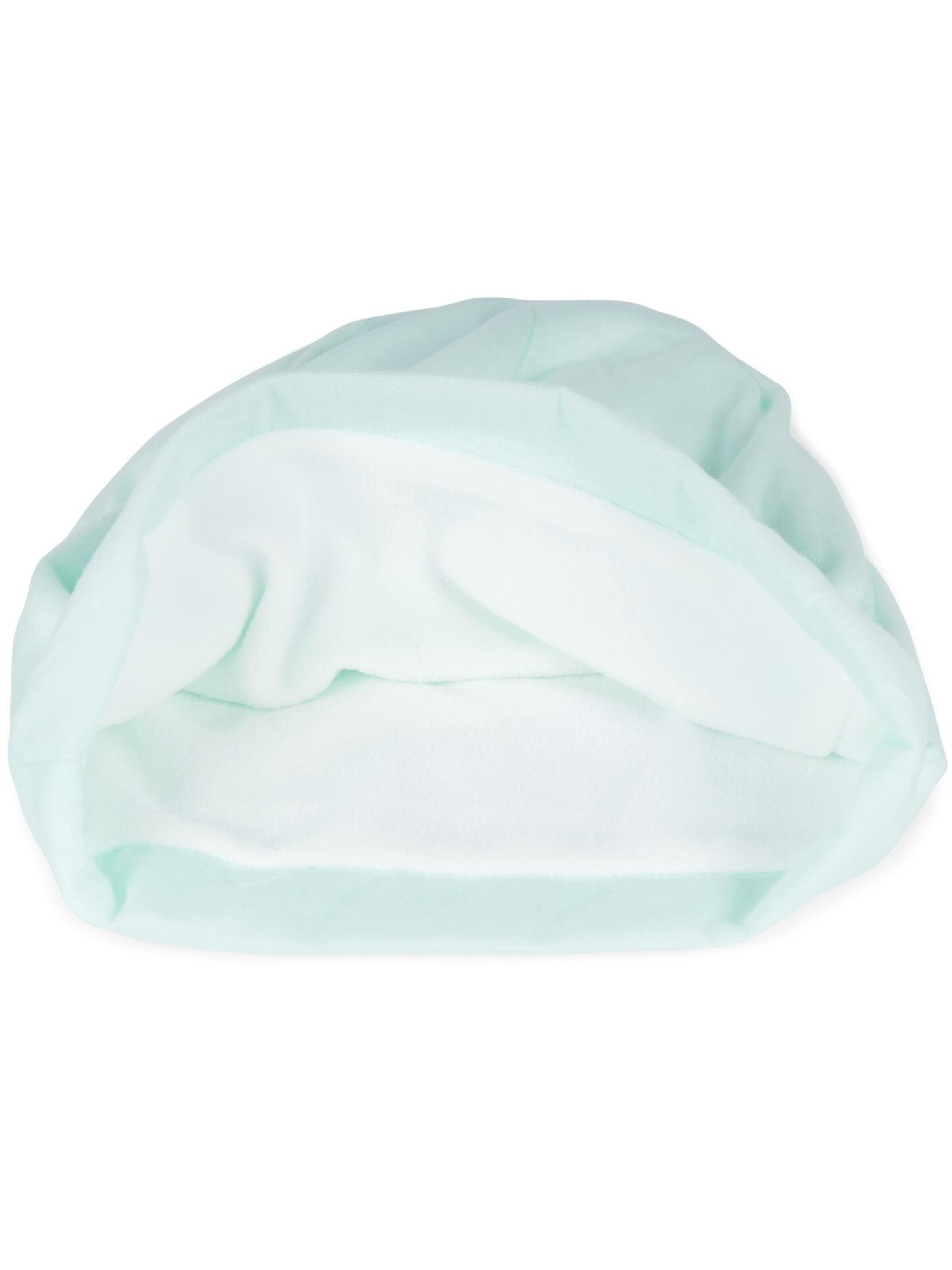 styleBREAKER Mütze 'Unifarbene Beanie Mütze mit Fleece'‌ in Grün