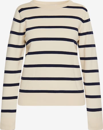 Pull-over usha BLUE LABEL en beige : devant