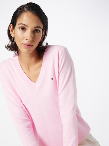 Pullover di TOMMY HILFIGER in rosa