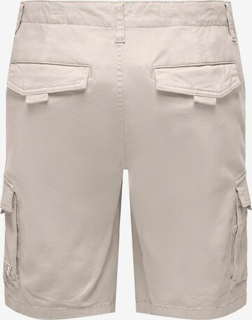 regular Pantaloni cargo 'Dean-Mike' di Only & Sons in beige