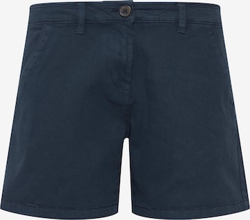 Oxmo Regular Broek 'KATHY' in Blauw: voorkant