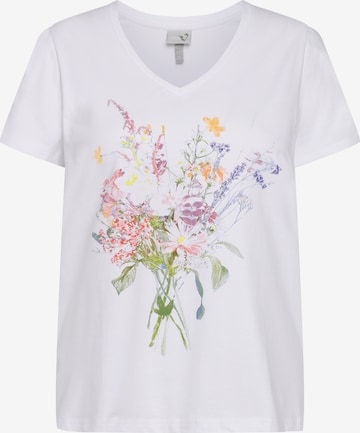 Ulla Popken Shirt in White: front