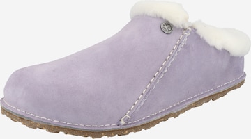 BIRKENSTOCK Pantolette 'Zermatt' i lila: framsida