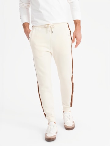 Pantaloni sportivi di Ombre in beige: frontale