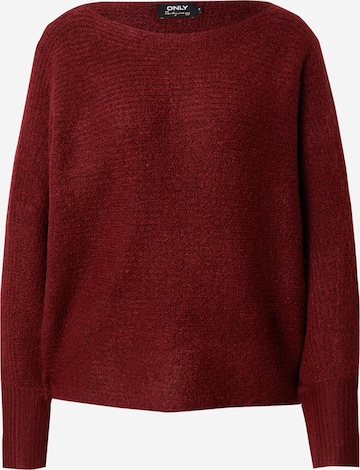 ONLY Sweater 'Daniella' in Red: front