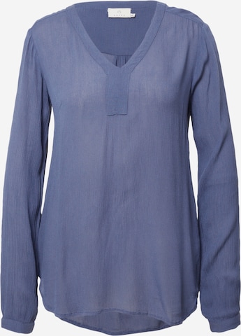 Kaffe Blouse 'Amber' in Blauw: voorkant