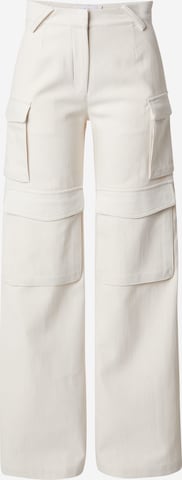 IRO Wide Leg Gargohousut värissä beige: etupuoli