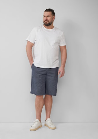 s.Oliver Regular Chino 'Detroit' in Blauw