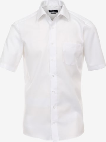 CASAMODA Regular fit Zakelijk overhemd in Wit: voorkant