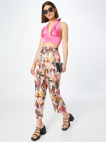Lollys Laundry Tapered Pleat-front trousers 'Maisie' in Mixed colours