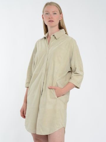 JAGGER & EVANS Blouse in Beige: front