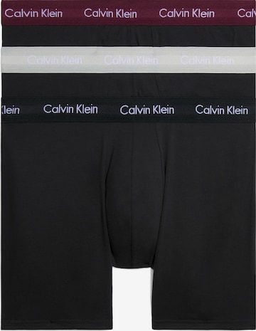 Calvin Klein Underwear تقليدي شورت بوكسر بلون أسود: الأمام