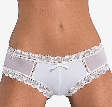 Obsessive Panty 'Gusta' in Weiß: Vorderseite