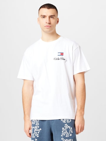 Tommy Jeans T-Shirt in Weiß: predná strana