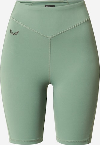 Castore Skinny Leggings 'Carolina' in Groen: voorkant