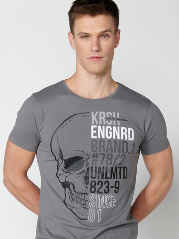 T-Shirt KOROSHI en gris