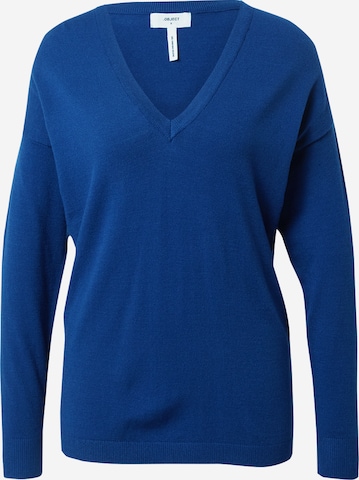 Pull-over 'THESS' OBJECT en bleu : devant