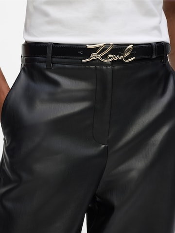 Karl Lagerfeld Belt in Black: front