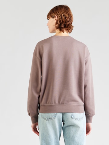 Felpa di Calvin Klein Jeans in lilla