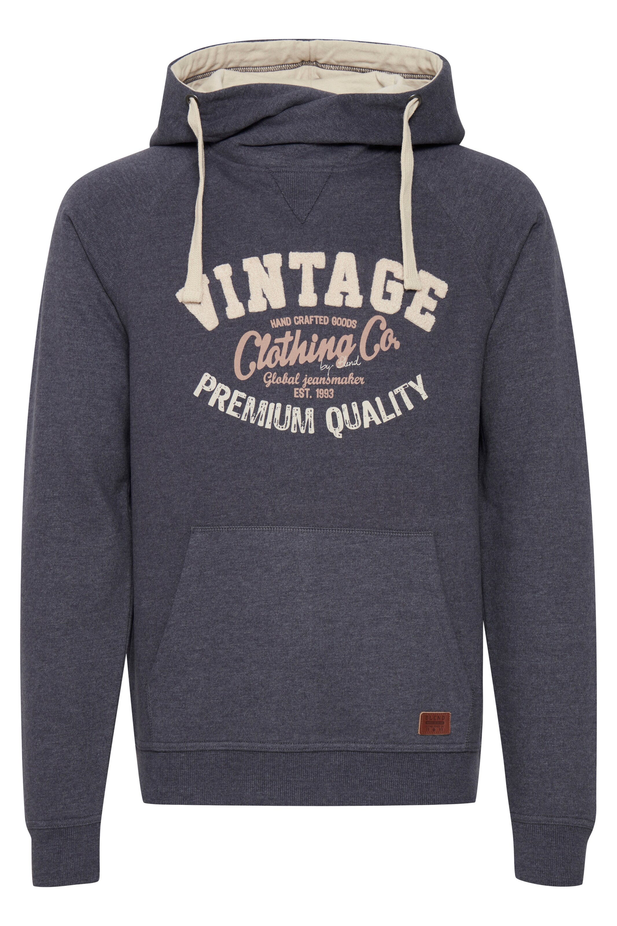 BLEND Sweatshirt 'Alejandro' in Blauw: voorkant