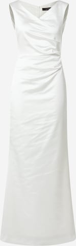 Robe de soirée Vera Mont en blanc : devant