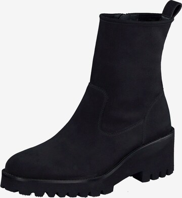 Paul Green Ankle Boots in Black: front