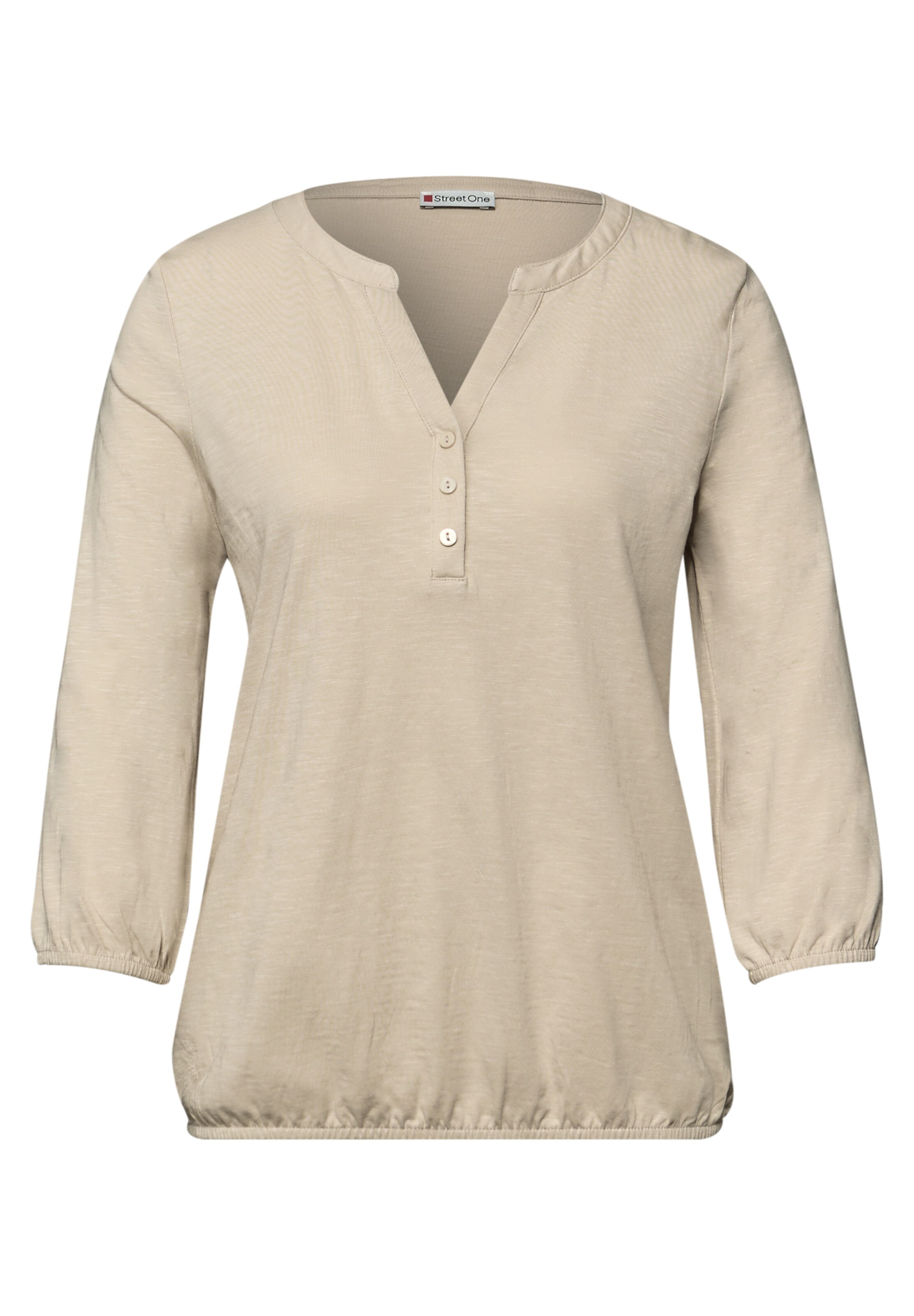 STREET ONE Shirt in Beige: front
