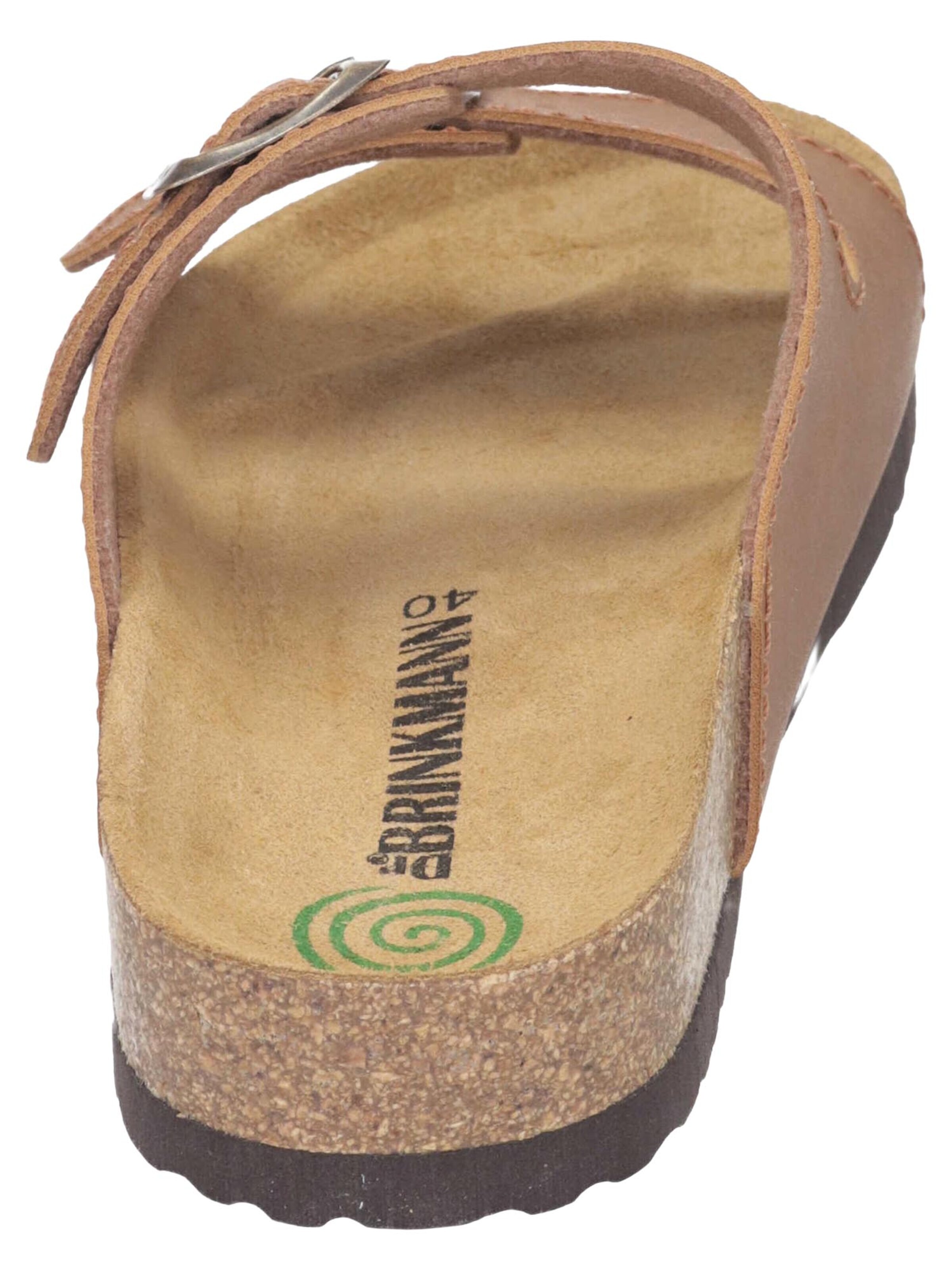 DR. BRINKMANN Mule 'Bonillo' in Brown