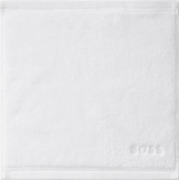 BOSS Home Waschlappen 'PLAIN' in Weiß