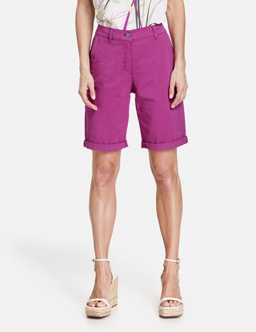 GERRY WEBER Regular Pants in Purple