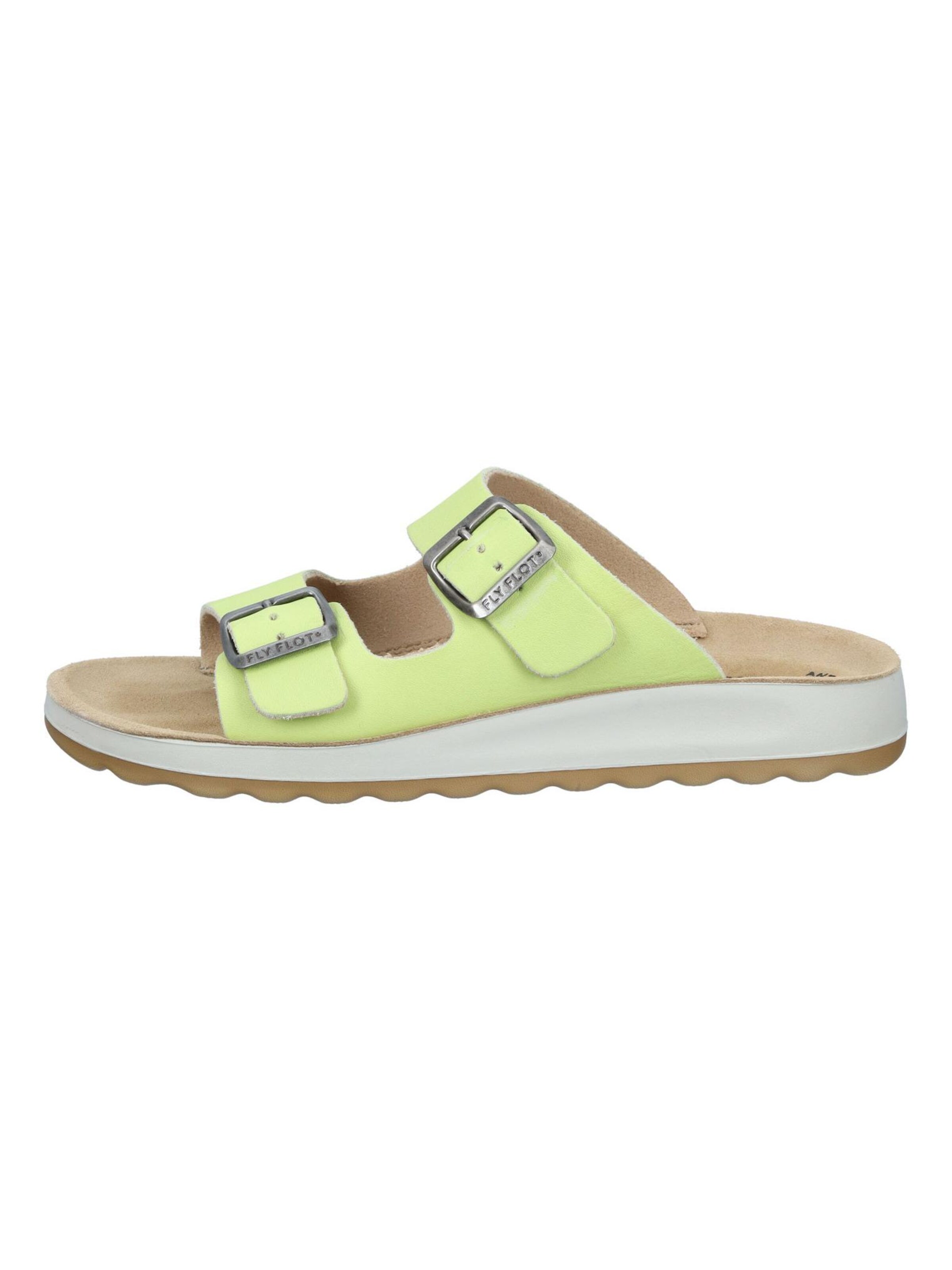 FLY FLOT Mules in Green