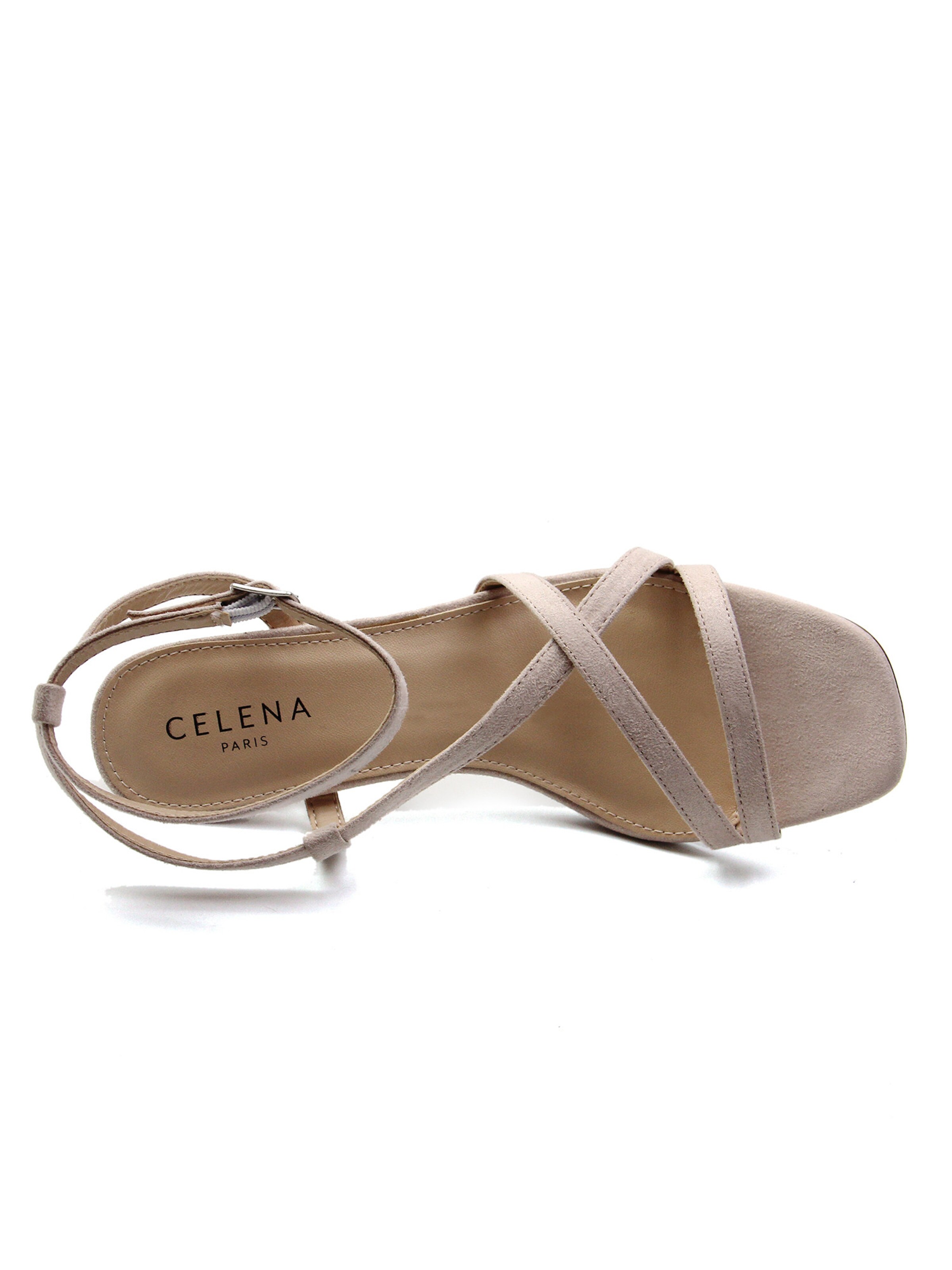 smėlio Celena Basutės su dirželiais 'Chia'