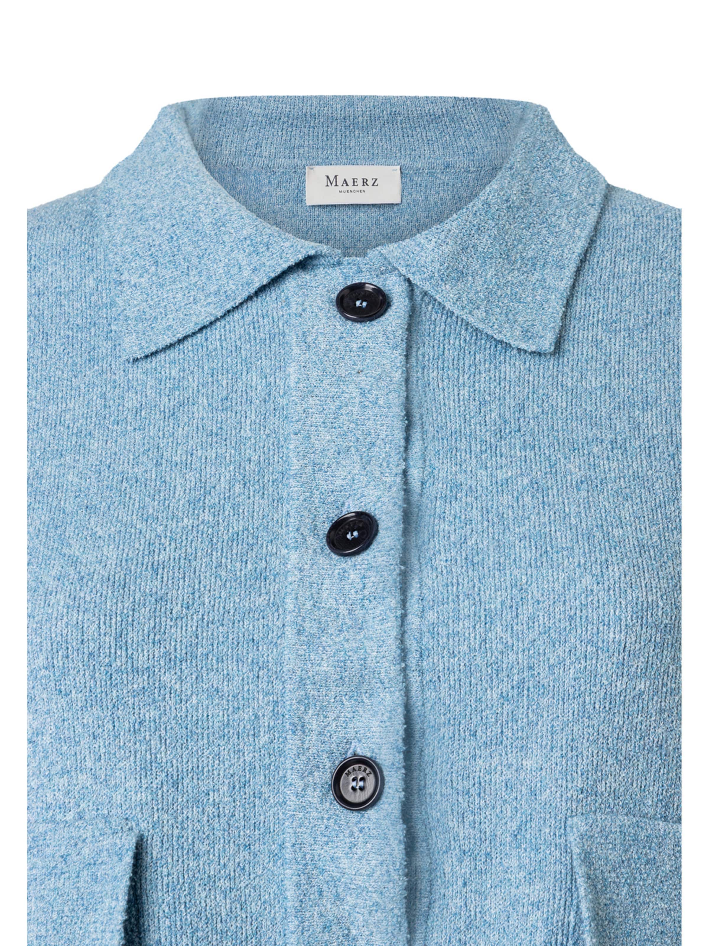MAERZ Muenchen Knit cardigan ' 213900 ' in Blue