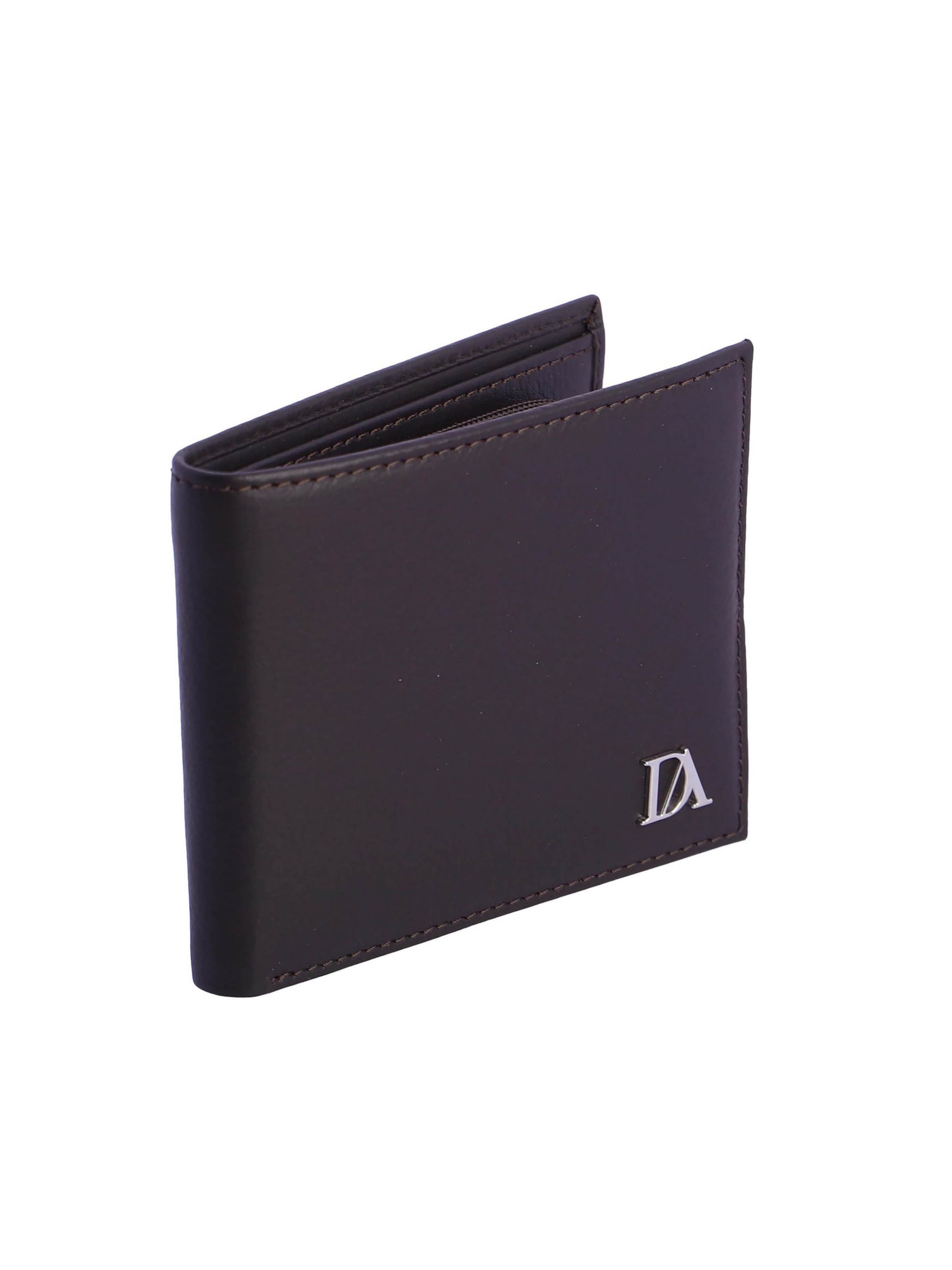 Don Algodon - Cartera 'Cartera para hombre Lorenzo de piel con protección RFID' en marrón