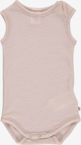 Tutina / body per bambino di Müsli by GREEN COTTON in rosa: frontale