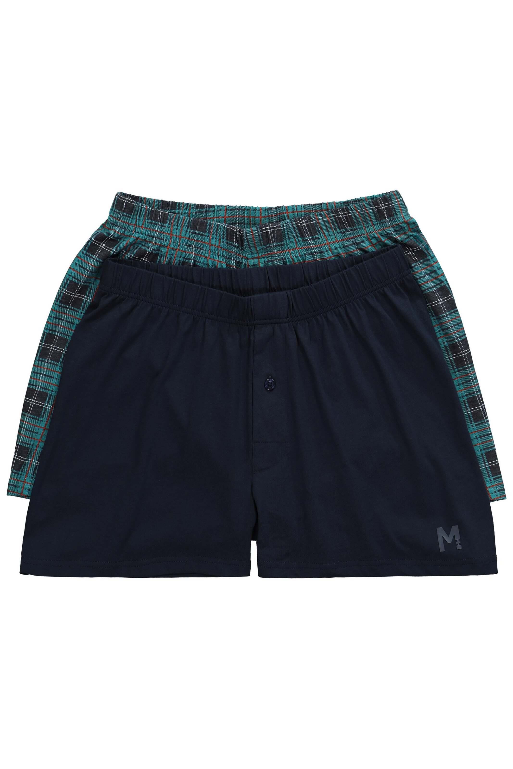 Men Plus Boxer shorts in Blue: front