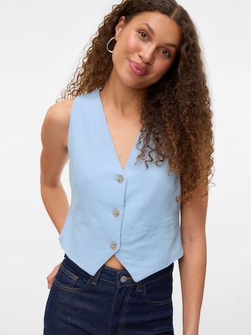 VERO MODA Bodywarmer 'VMLia' in Blauw: voorkant