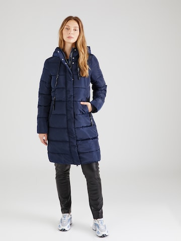 QS Wintermantel in Blauw: voorkant