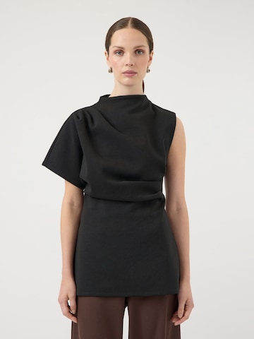 Haut 'YASPina' YAS en noir : devant