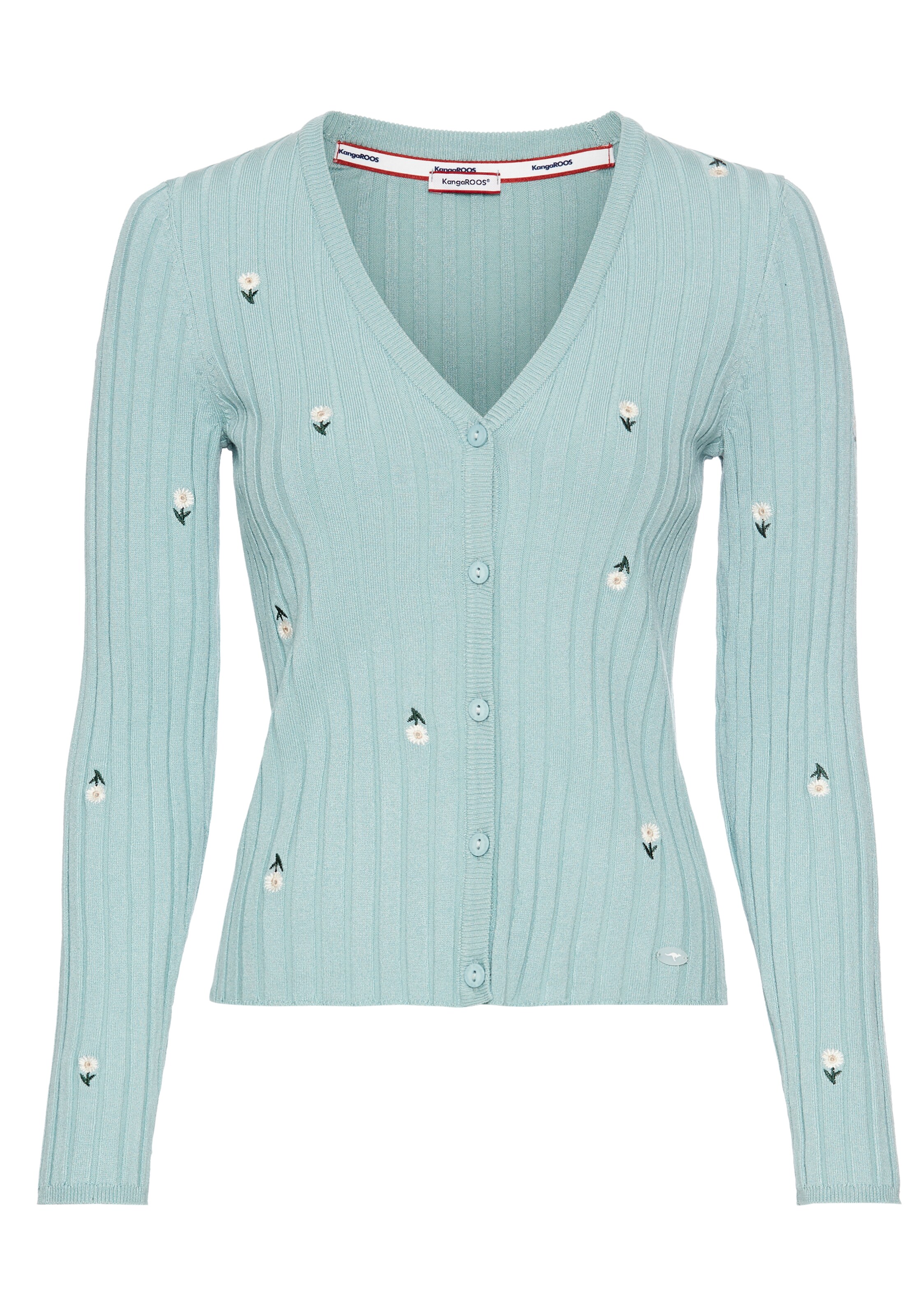 KangaROOS Strickjacke in Blau: Vorderseite