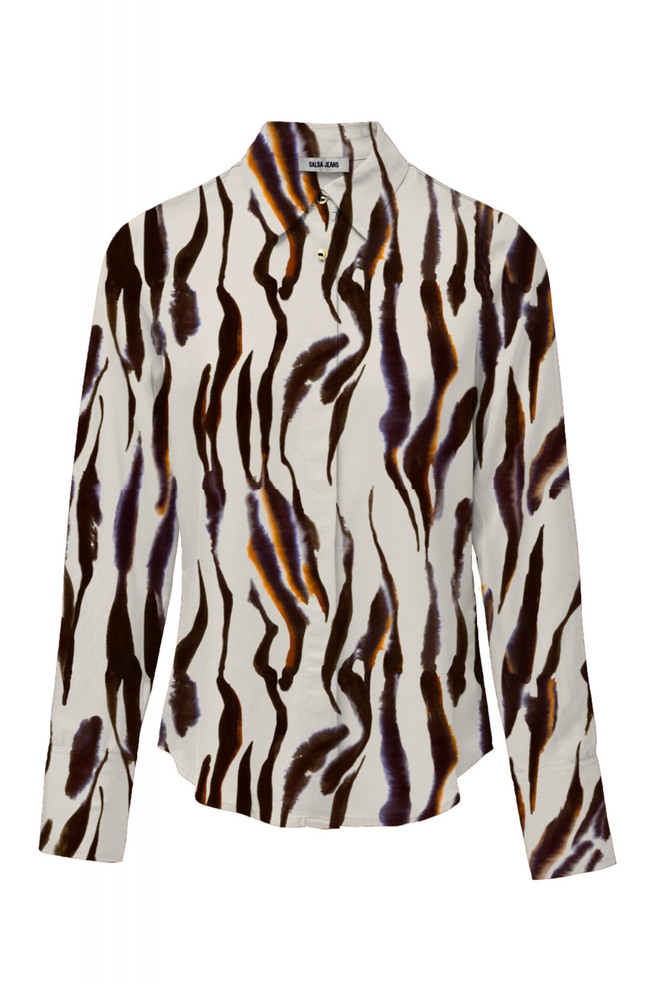 Salsa Jeans Hemd in grün, Produktansicht